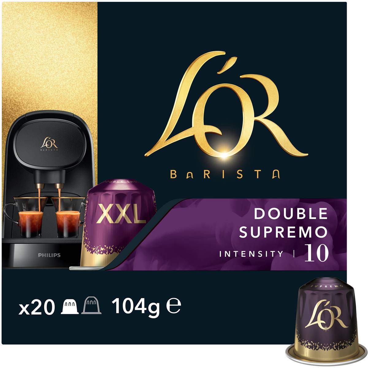 L Or Barista Double Supremo Coffee Capsules Pack Woolworths