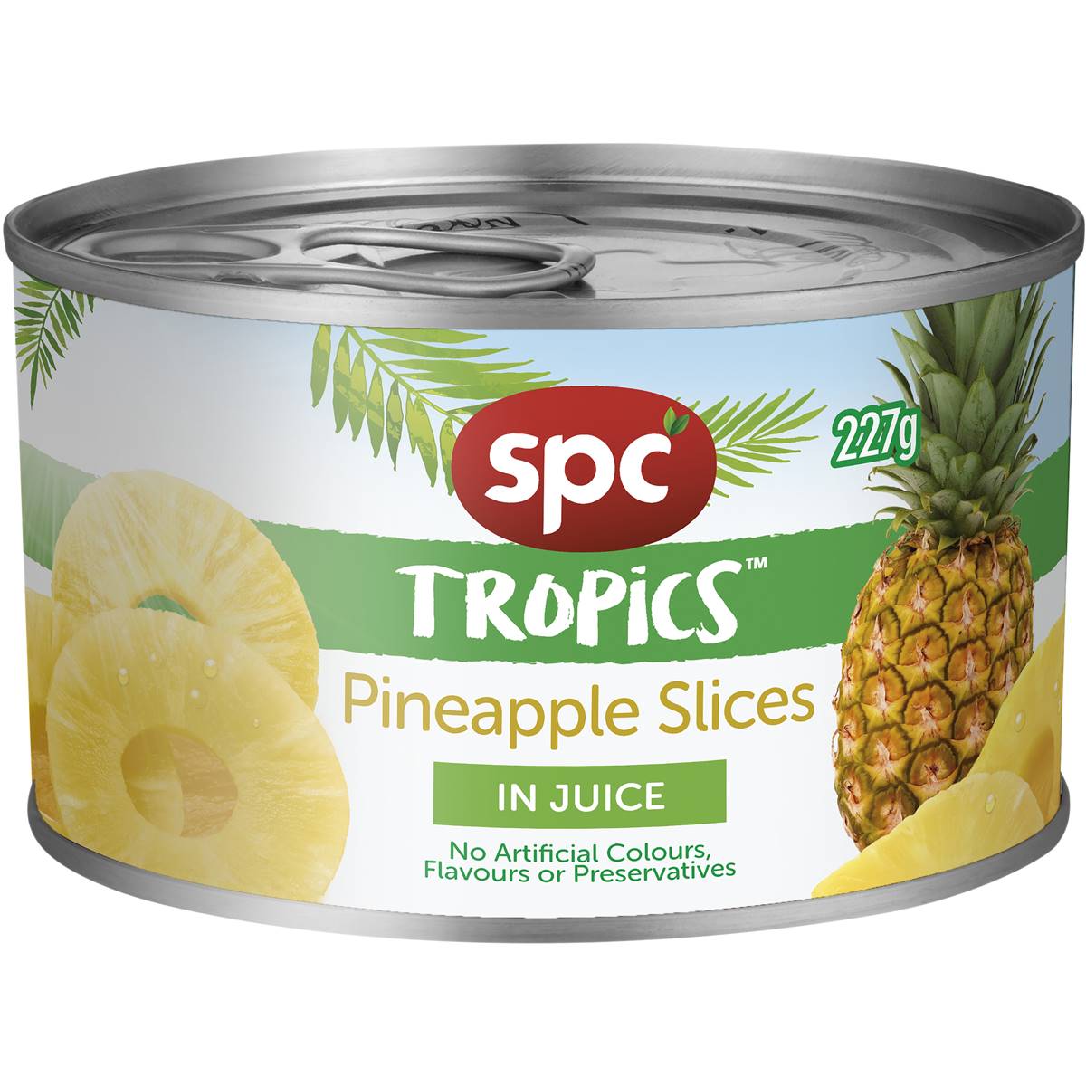 Spc Tropics Pineapple Slices In Juice 227g Woolworths