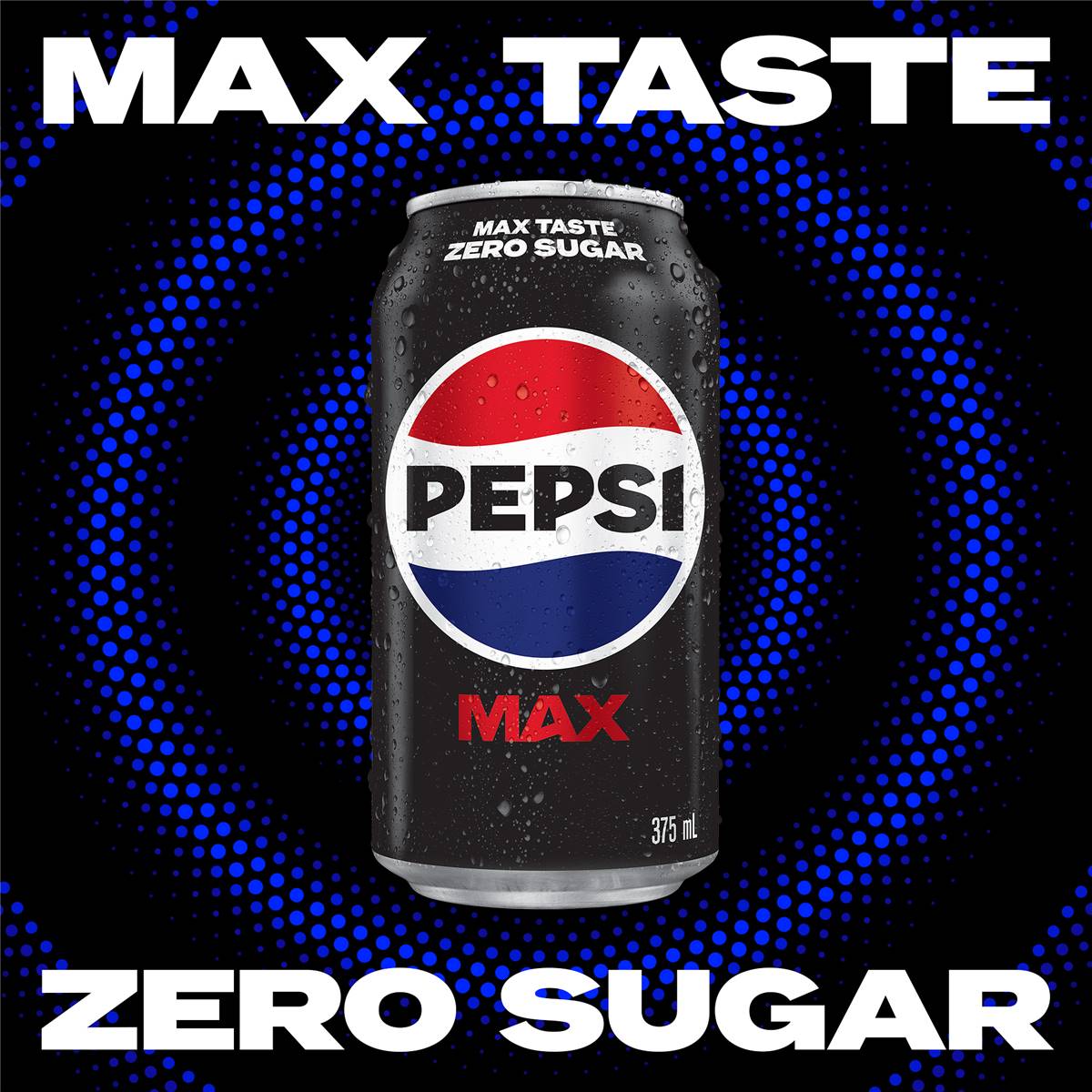 Pepsi Max No Sugar Cola Soft Drink Cans Multipack Ml X Pack