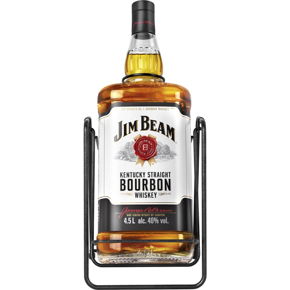 Jim Beam White Label Bourbon 4 5l Woolworths