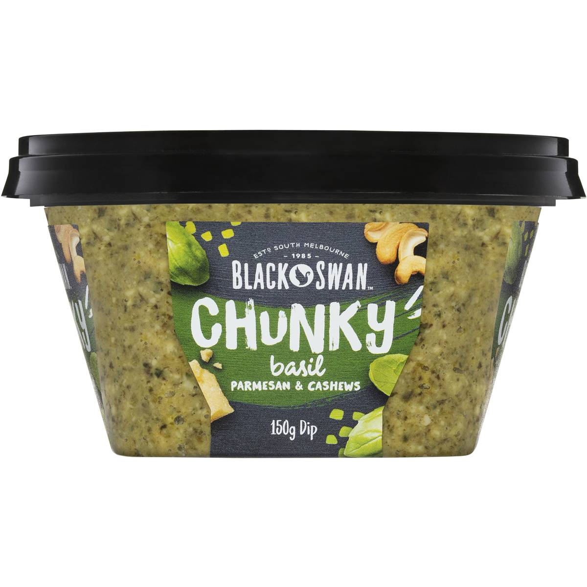 Black Swan Chunky Basil Parmesan Dip G Woolworths