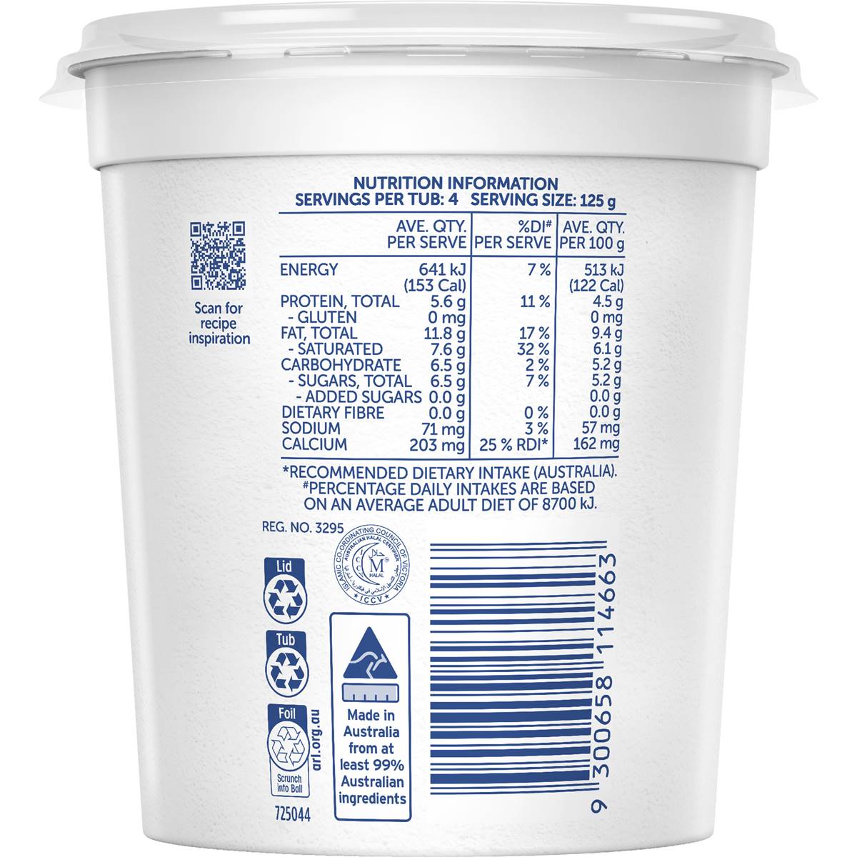 Show Me Healthier Options Farmers Union Natural Greek Style Yogurt G