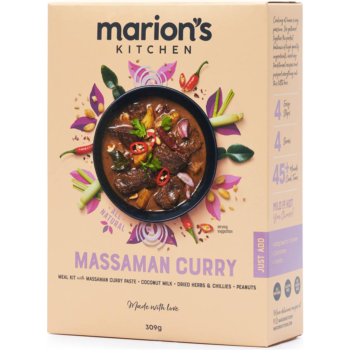 Marion S Kitchen Thai Massaman Curry Meal Kit G Woolworths