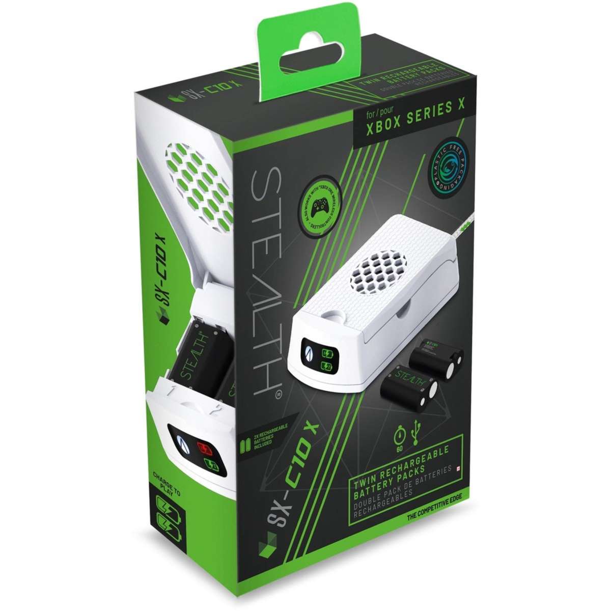 Stealth Sx C X Twin Rechargeable Battery Packs For Xbox Ine Xbox