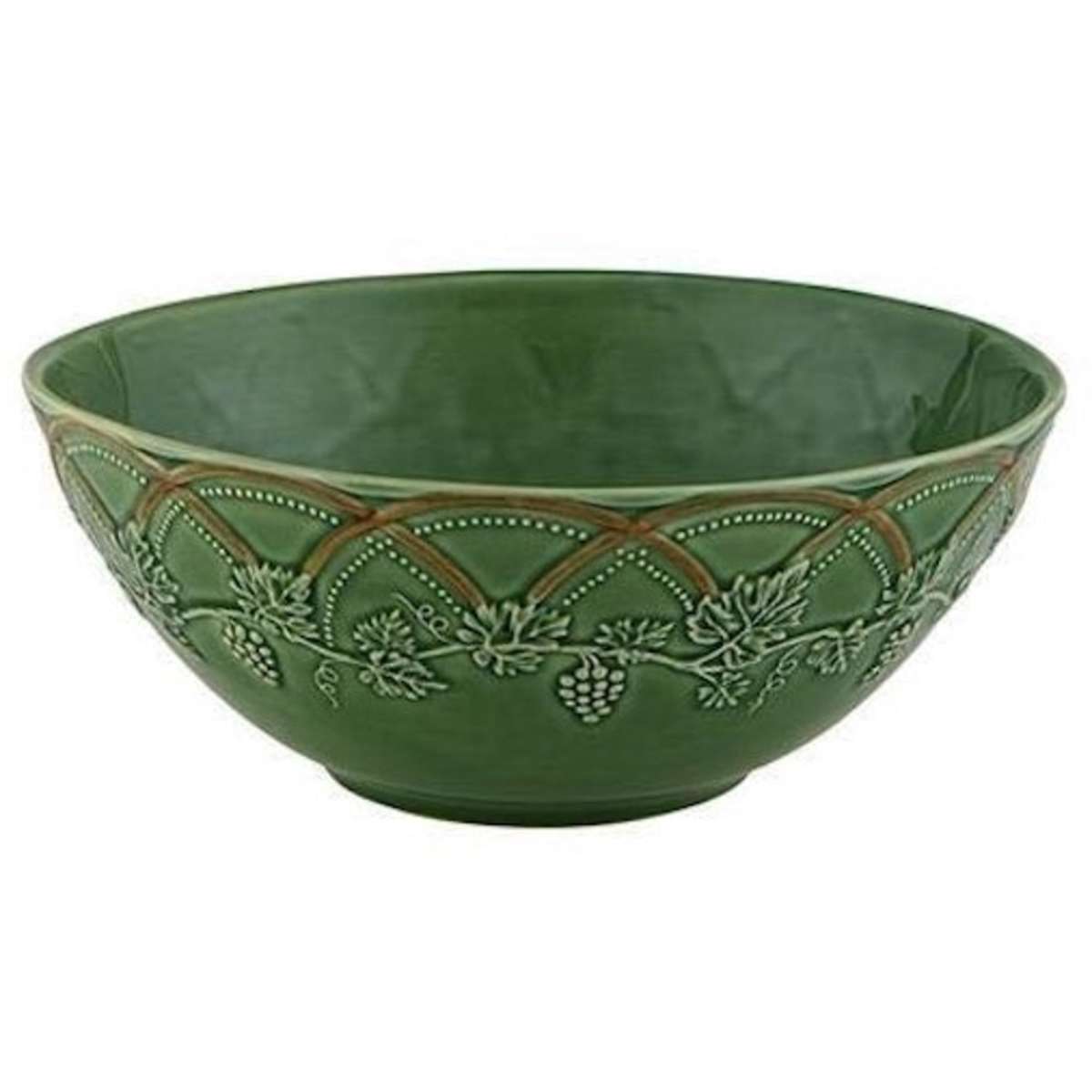 Bordallo Pinheiro Salad Bowl Vine Green Cm Woolworths