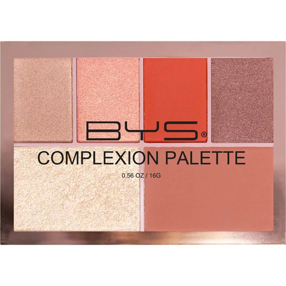 Bys Complexion Palette Fire Makeup Shades G Woolworths