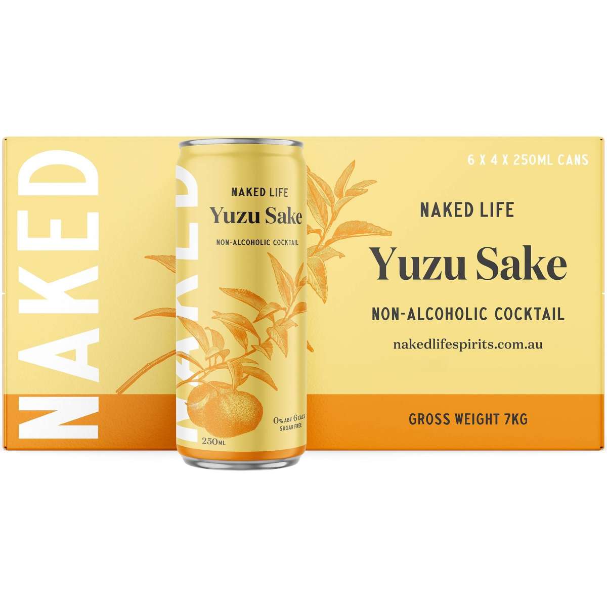 Naked Life Non Alcoholic Yuzu Sake X Ml Cans Woolworths