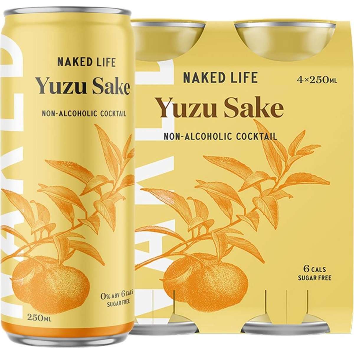 Naked Life Non Alcoholic Yuzu Sake X Ml Cans Woolworths