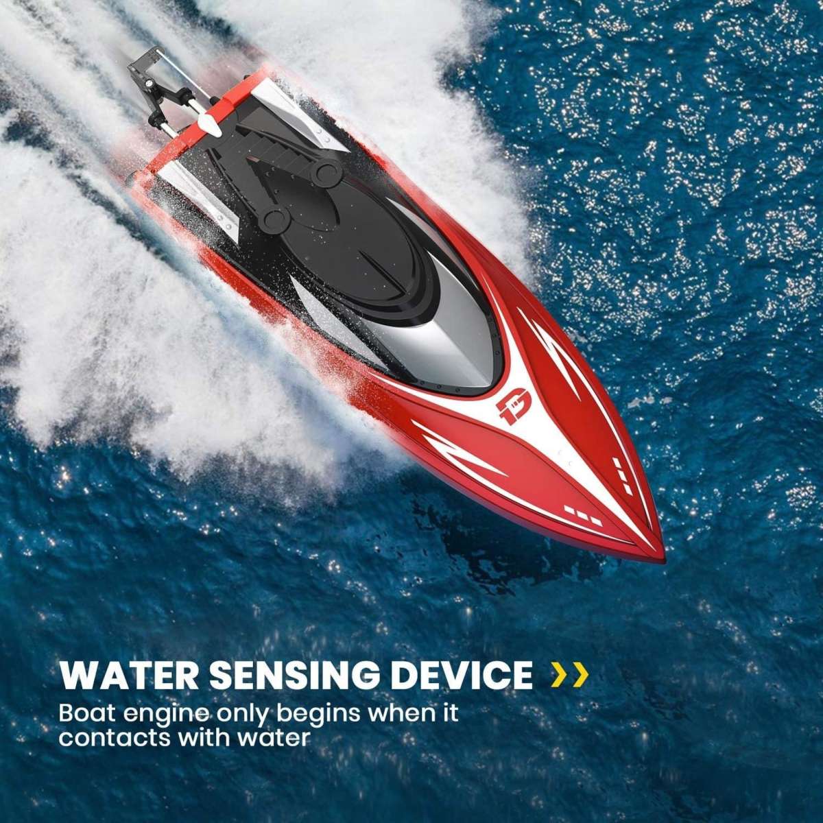 Deerc H120 RC Boat Remote Control Boats For Pools And Lakes 20 Mph 2