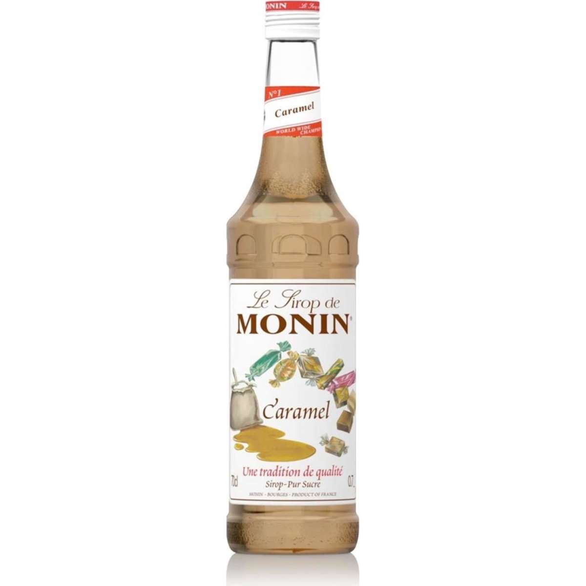 Monin Caramel Syrup 700ml Box Of 6 Woolworths