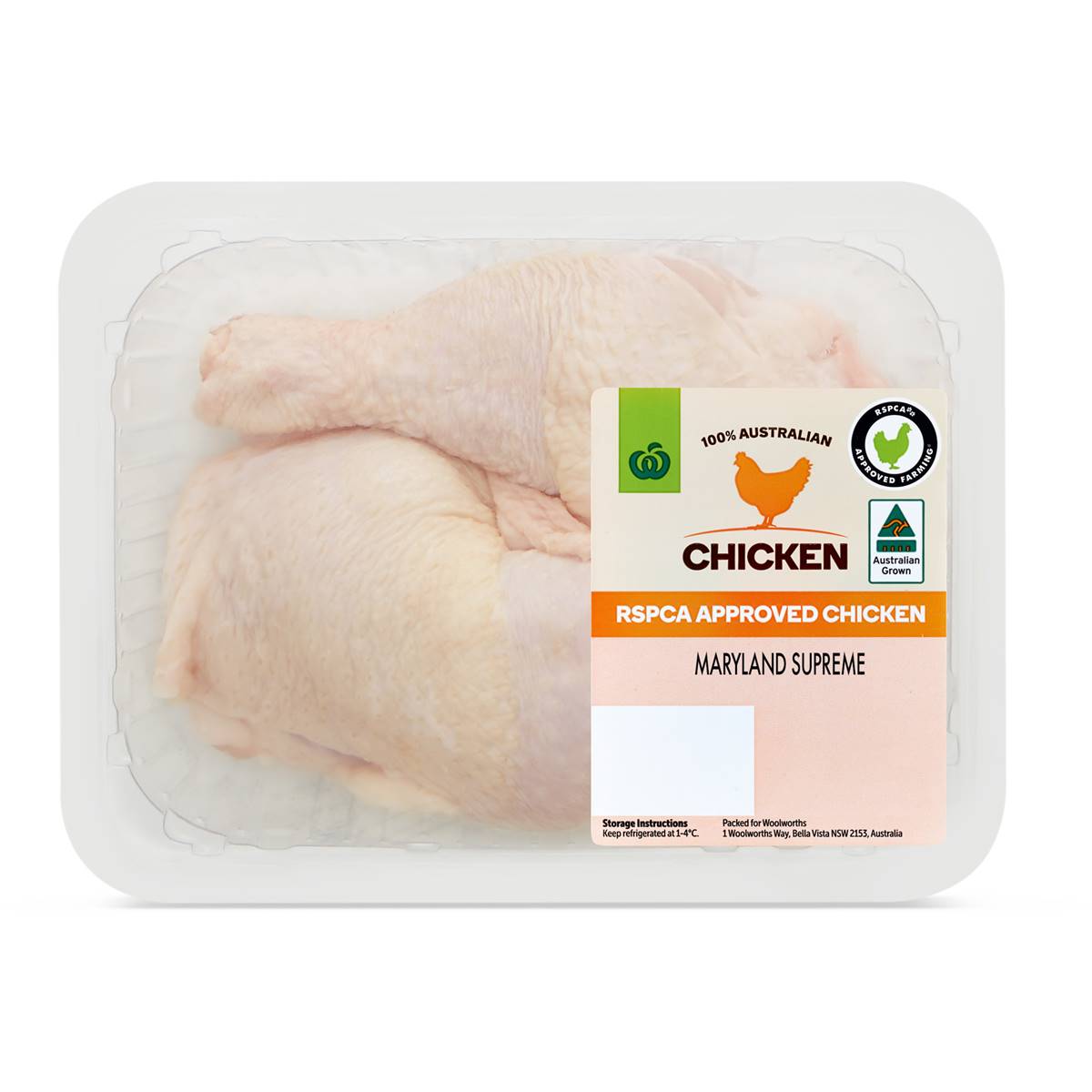 Woolworths Rspca Approved Chicken Maryland Supreme 600g 800g Woolworths