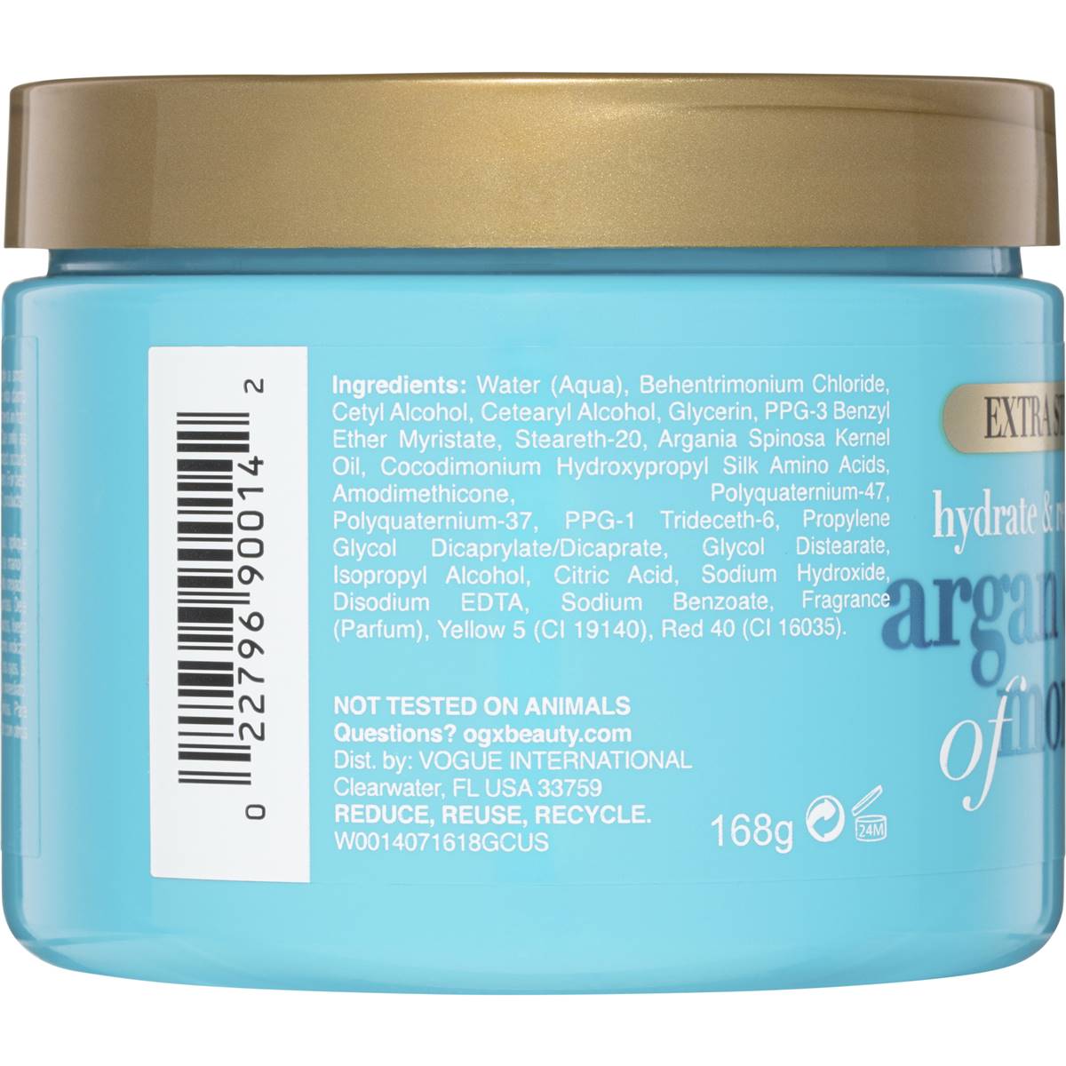 Ogx Argan Oil Extra Strength Hair Mask For Damaged Hair G Woolworths