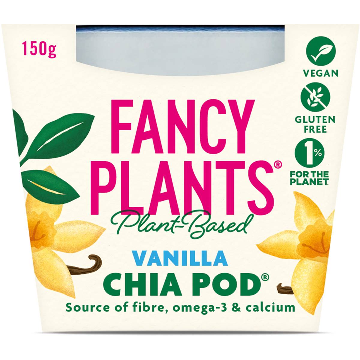 Fancy Plants Plant Based Vanilla Chia Pod G Woolworths