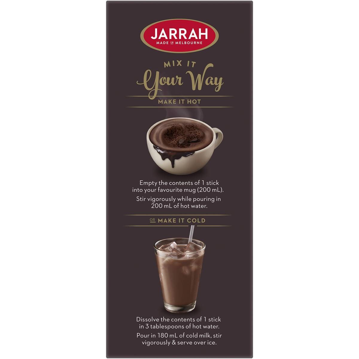 Jarrah Extra Special Dark Hot Chocolate Pack Woolworths