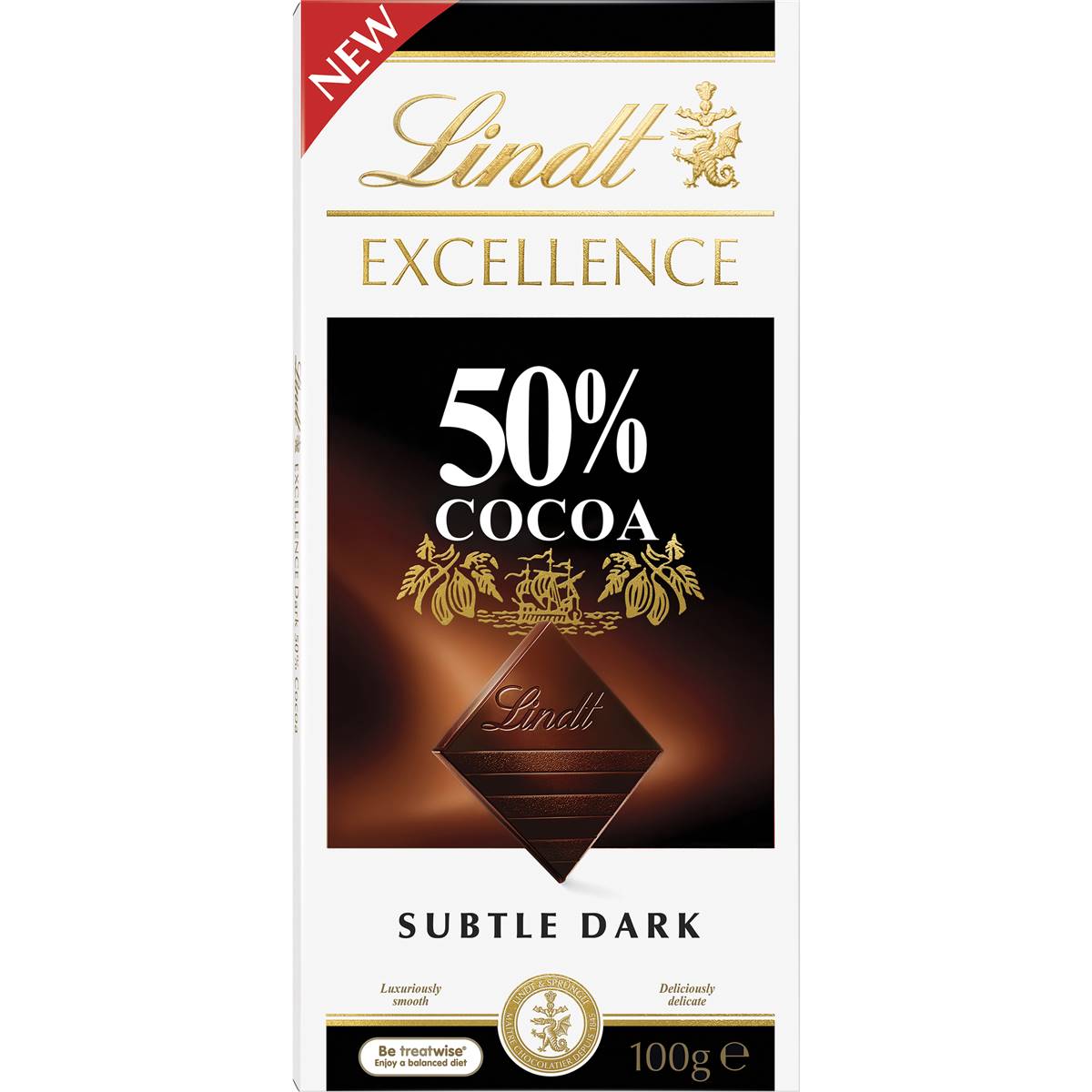 Lindt Excellence Dark Chocolate Cocoa Block G Woolworths