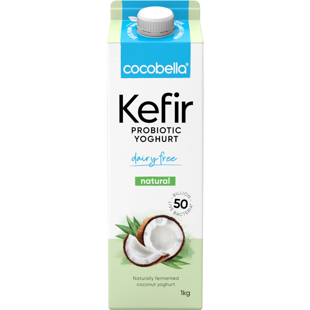 Cocobella Kefir Probiotic Yoghurt Dairy Free Natural Kg Woolworths