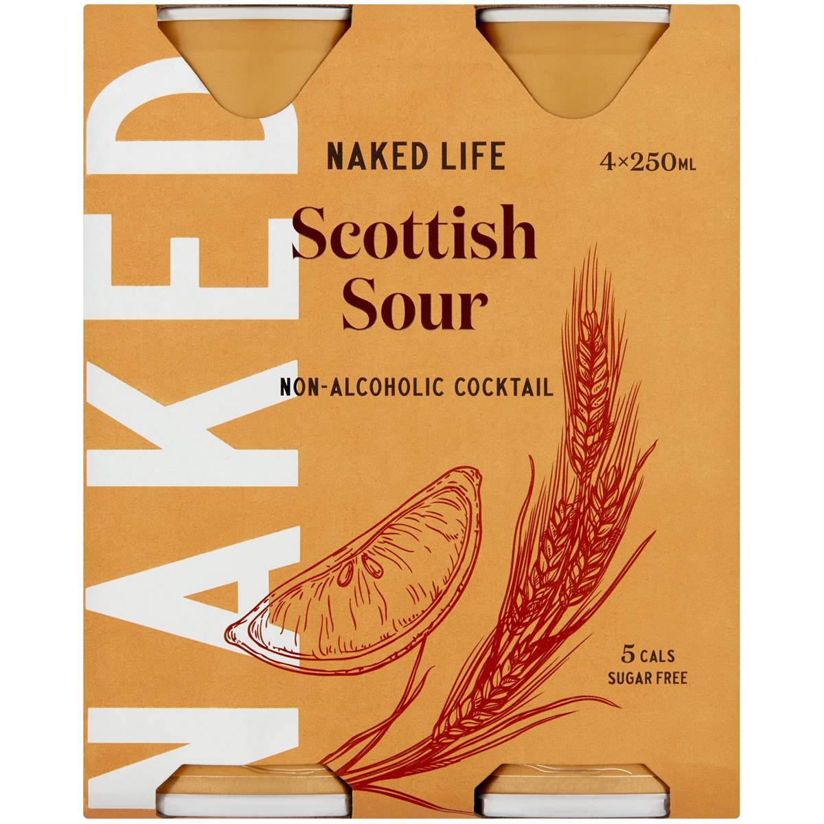 Naked Life Non Alcoholic Scottish Sour Ml X Pack Woolworths