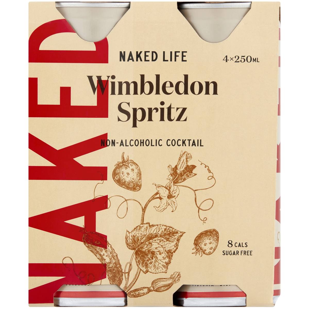 Naked Life Non Alcoholic Wimbledon Spritz Ml X Pack Woolworths