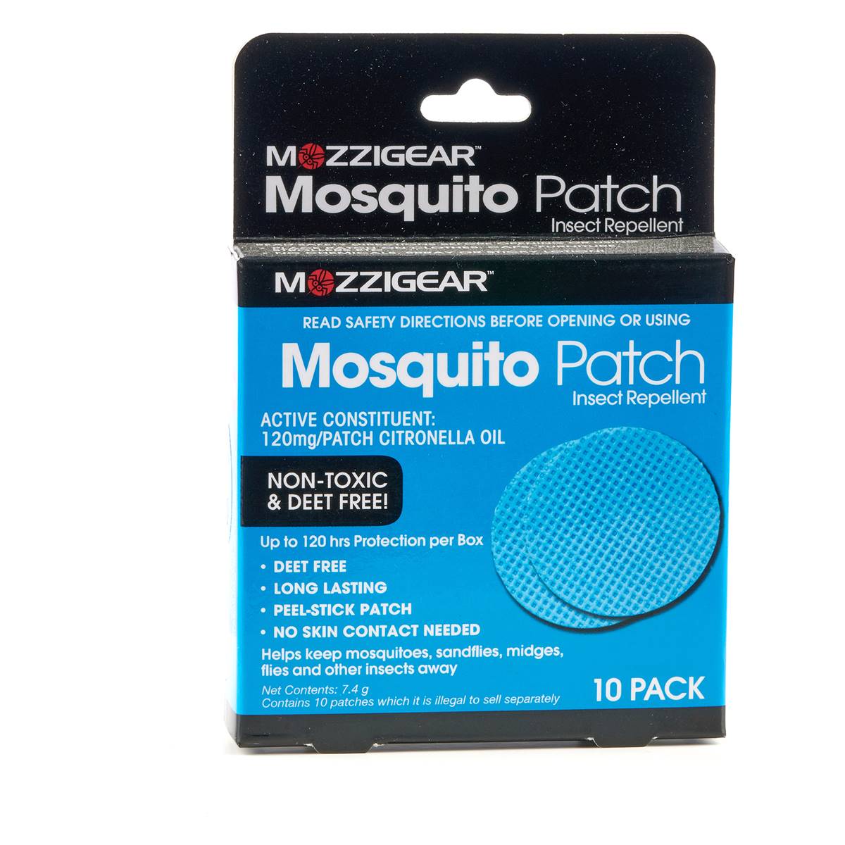 Mozzigear Mosquito Patch Insect Repellent Pack Woolworths