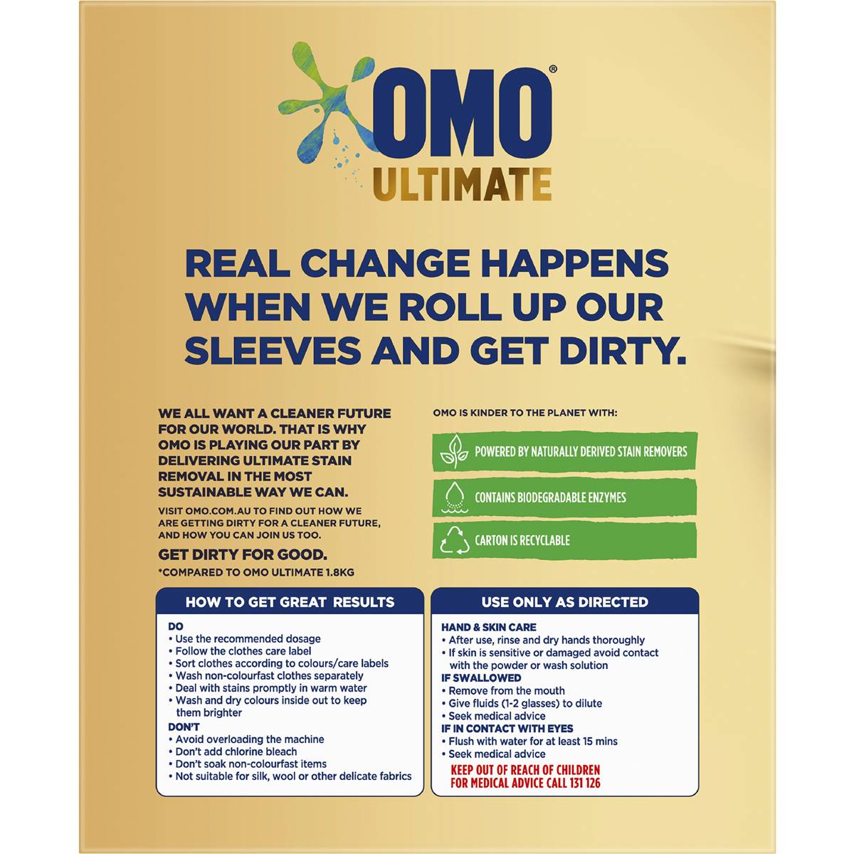 Omo Ultimate Washing Powder Kg Woolworths