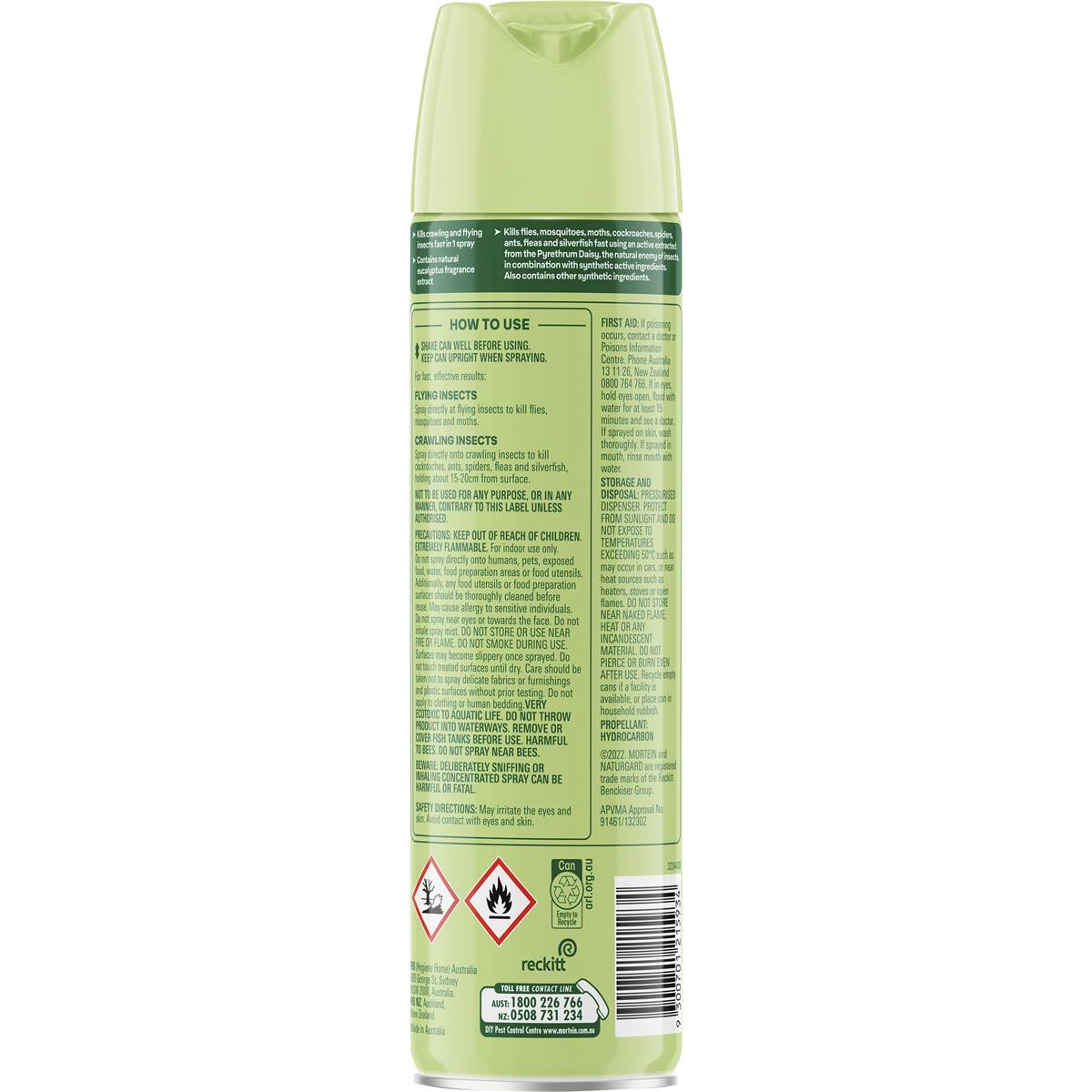 Mortein Naturgard Multi Insect Killer Spray G Woolworths