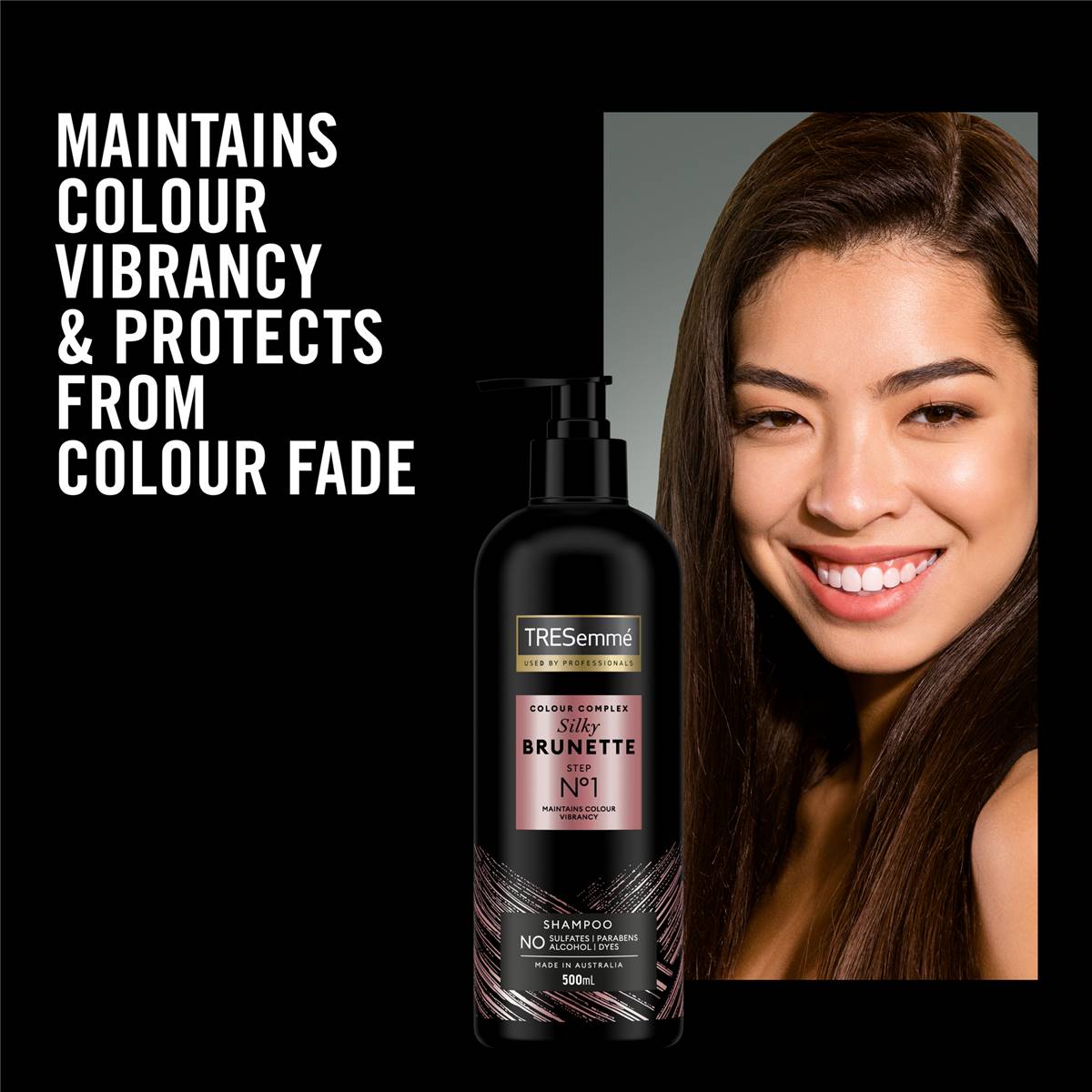 Tresemme Pro Collection Silky Brunette Shampoo With Colour Complex