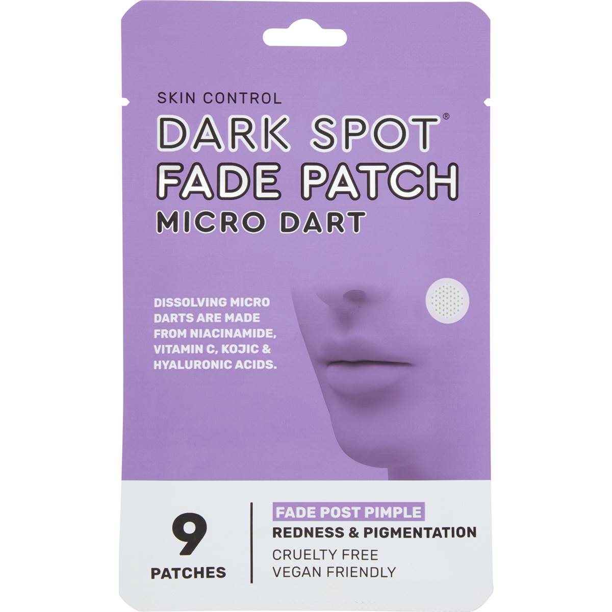 Skin Control Dark Spot Fade Patch Micro Dart 9 Pack Woolworths