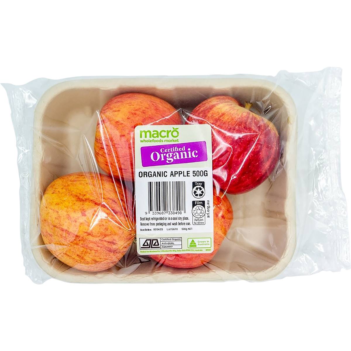 Macro Wholefoods Market Organic Apple 500g Woolworths