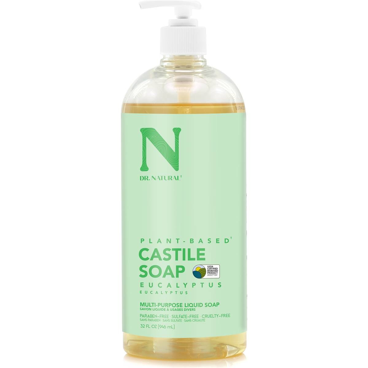 Dr Natural Castile Liquid Soap Eucalyptus Ml Woolworths