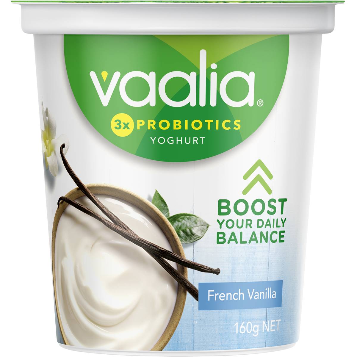 Vaalia Low Fat Yoghurt French Vanilla G Woolworths