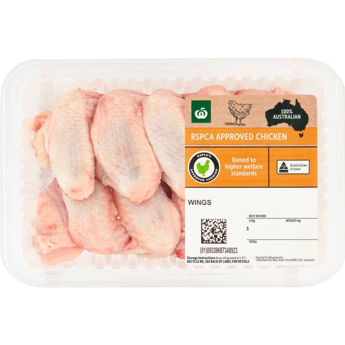 Woolworths Rspca Approved Chicken Wings G G Woolworths