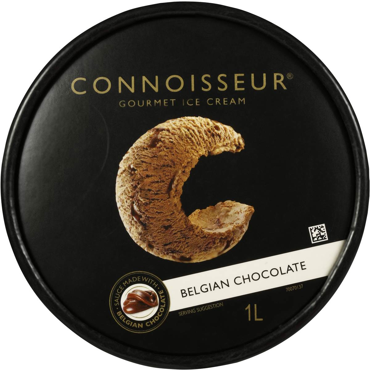 Connoisseur Ice Cream Belgian Chocolate L Tub Woolworths