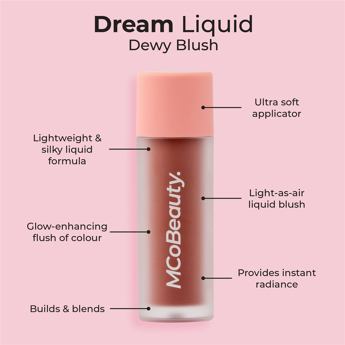 Mcobeauty Dream Liquid Dewy Blush Nude Mauve Ml Woolworths