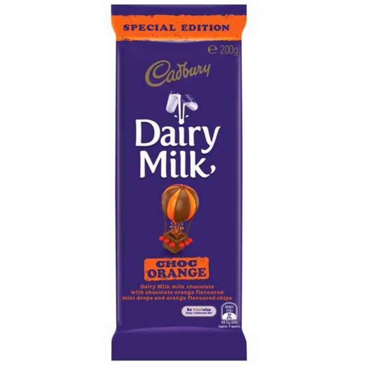 Cadbury Dairy Milk Chocolate Orange G Block Woolworths