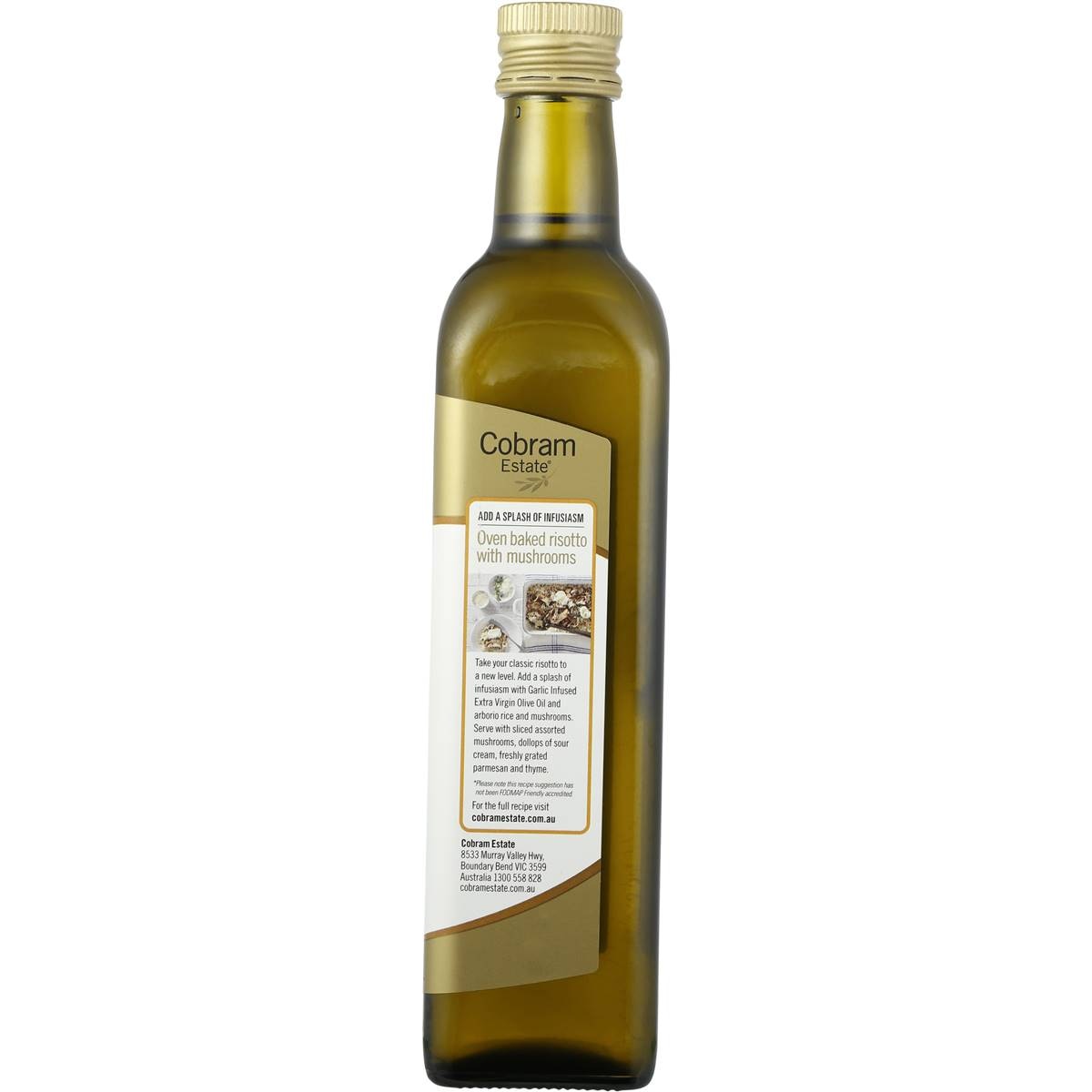 Cobram Olive Oil Garlic 500ml Woolworths