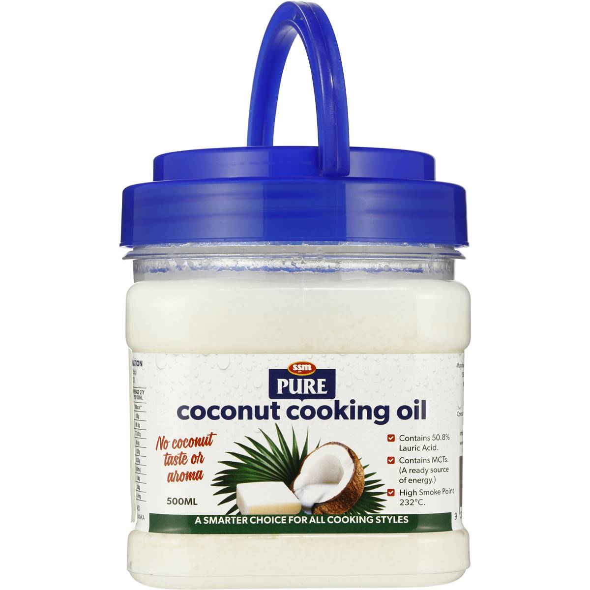 Ssm Pure Refined Coconut Oil 500ml Woolworths