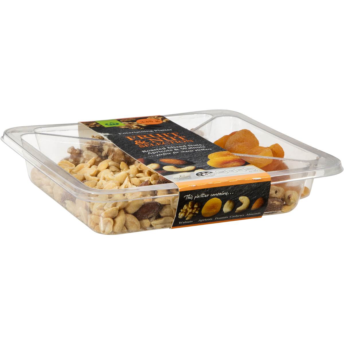 Woolworths Entertaining Platter Fruit Nut Selection 335g Woolworths