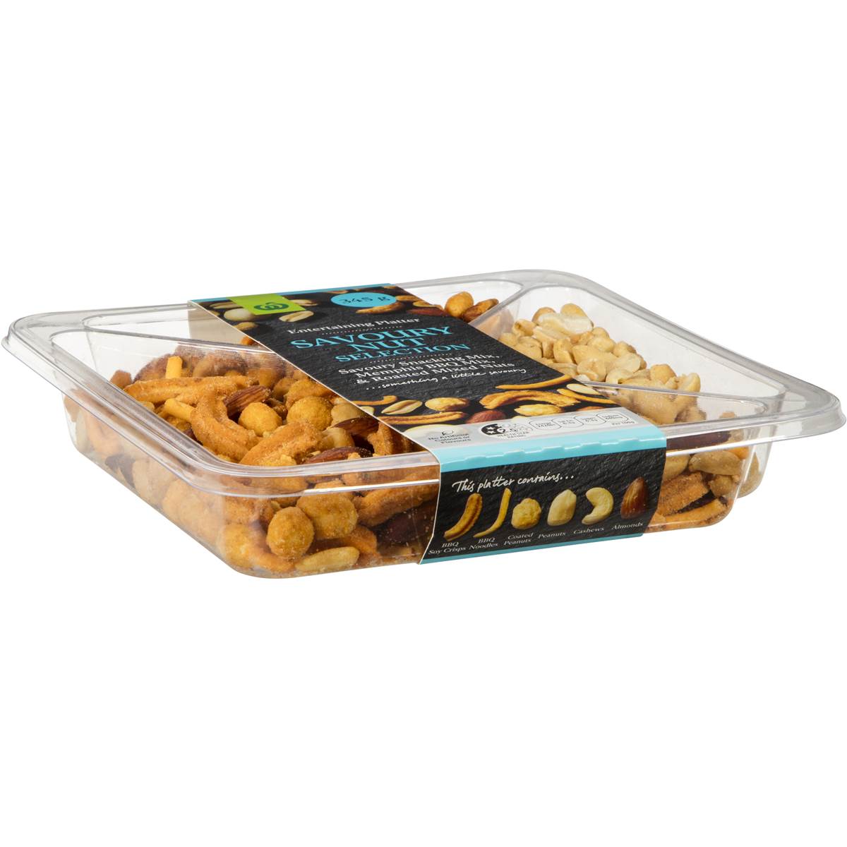 Woolworths Savoury Nut Selection 345g Woolworths