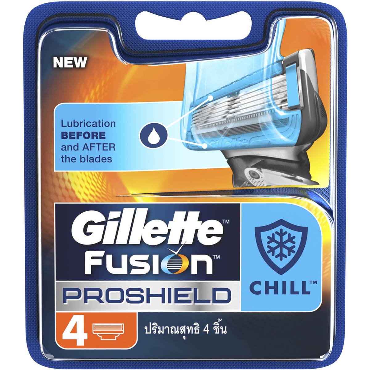 Gillette Fusion Proshield Chill Refill Blades Pack Woolworths