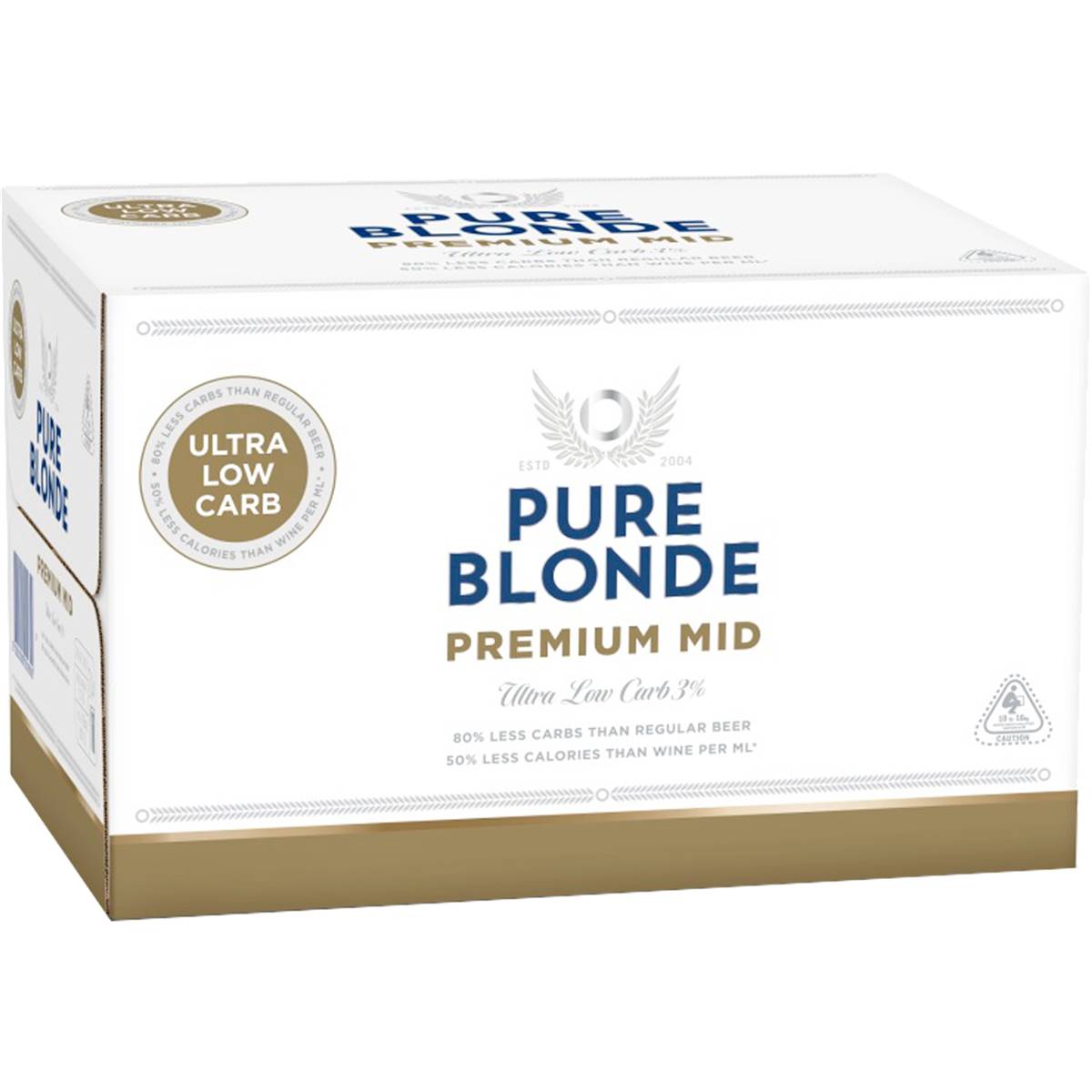 Pure Blonde Premium Mid Bottle Ml Woolworths