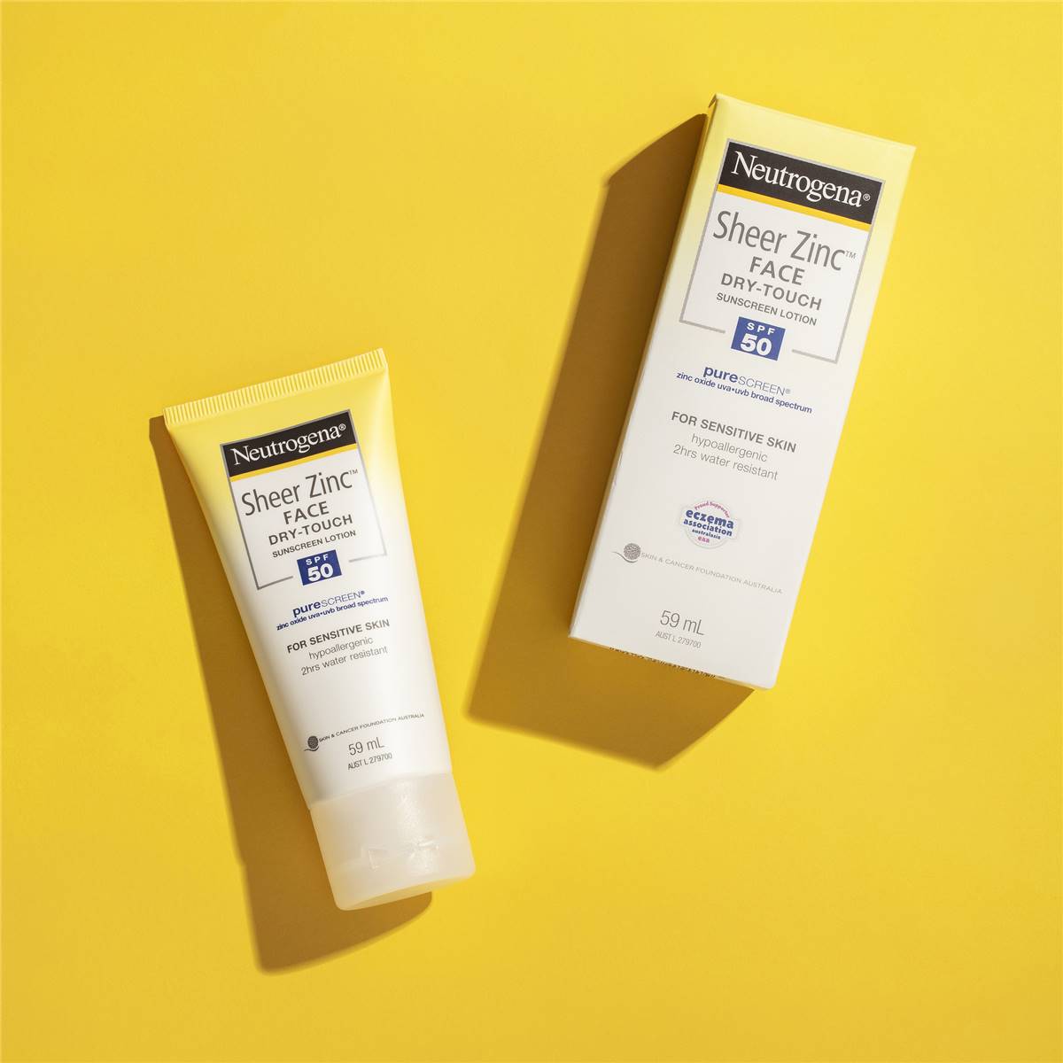 Neutrogena Sheer Zinc Dry Touch Sunscreen For Sensitive Skin Spf 50