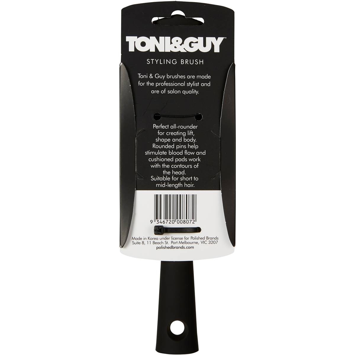 Toni Guy Styling Brush Each Woolworths