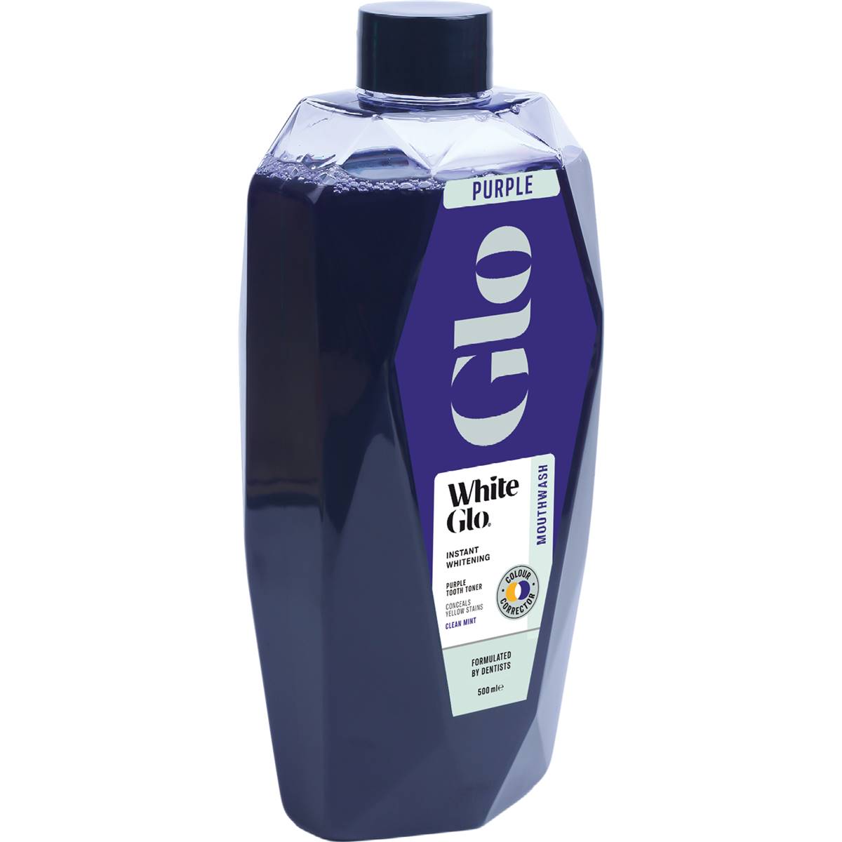 White Glo Instant Whitening Purple Tooth Toner Mouthwash Ml Woolworths