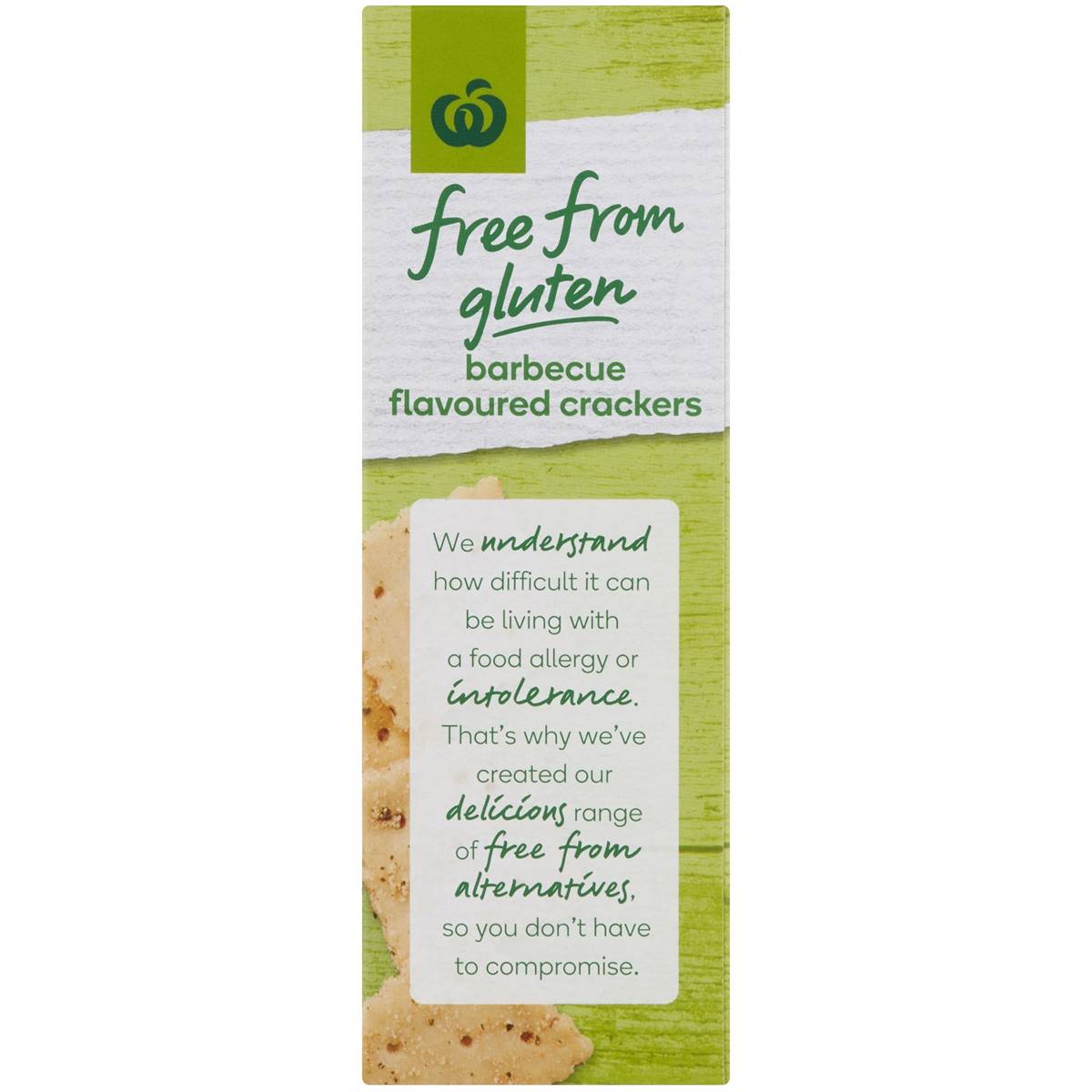 Woolworths Free From Gluten Barbecue Flavoured Crackers G Woolworths