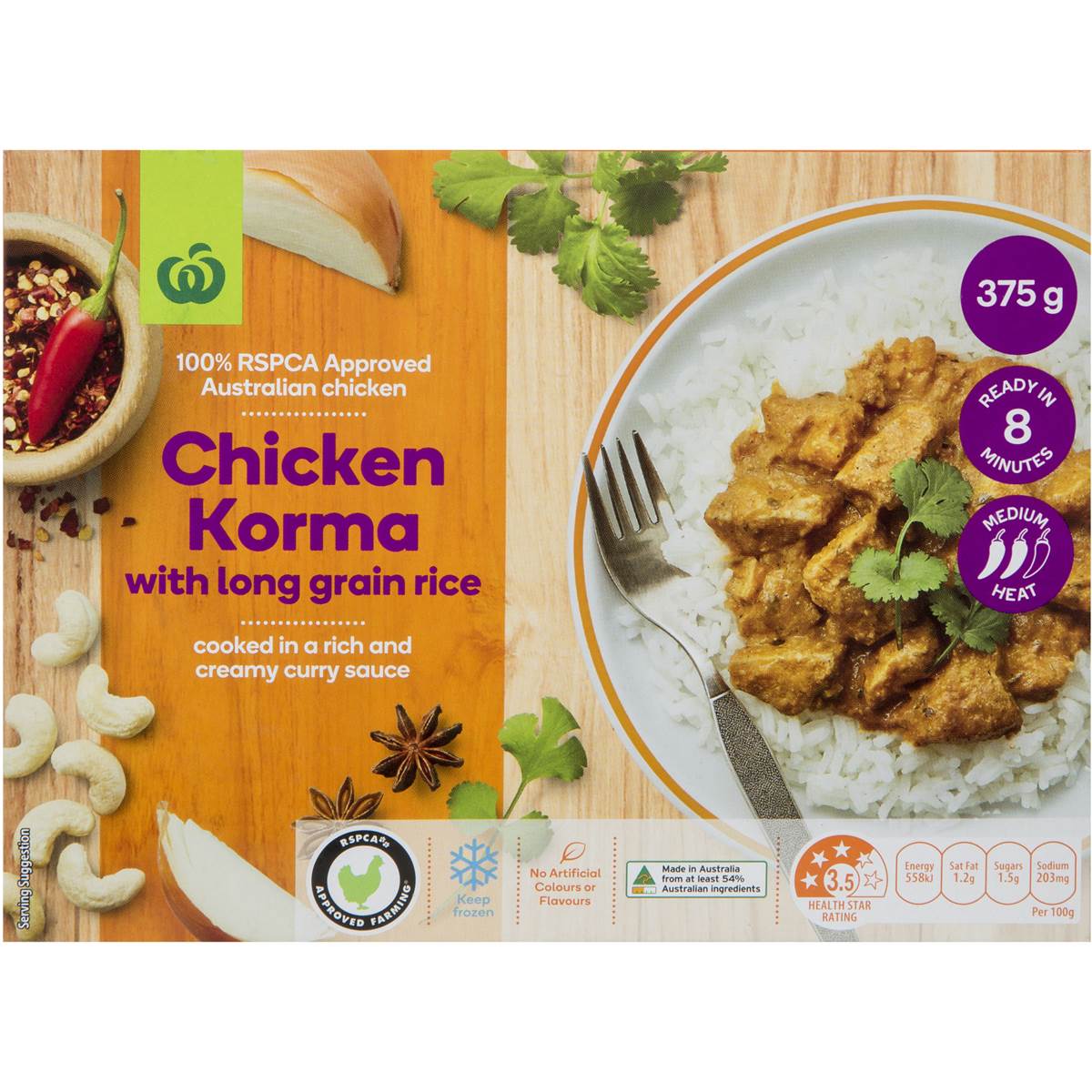 Woolworths Frozen Meal Chicken Korma Rice G Woolworths 32724 Hot Sex Picture 4466