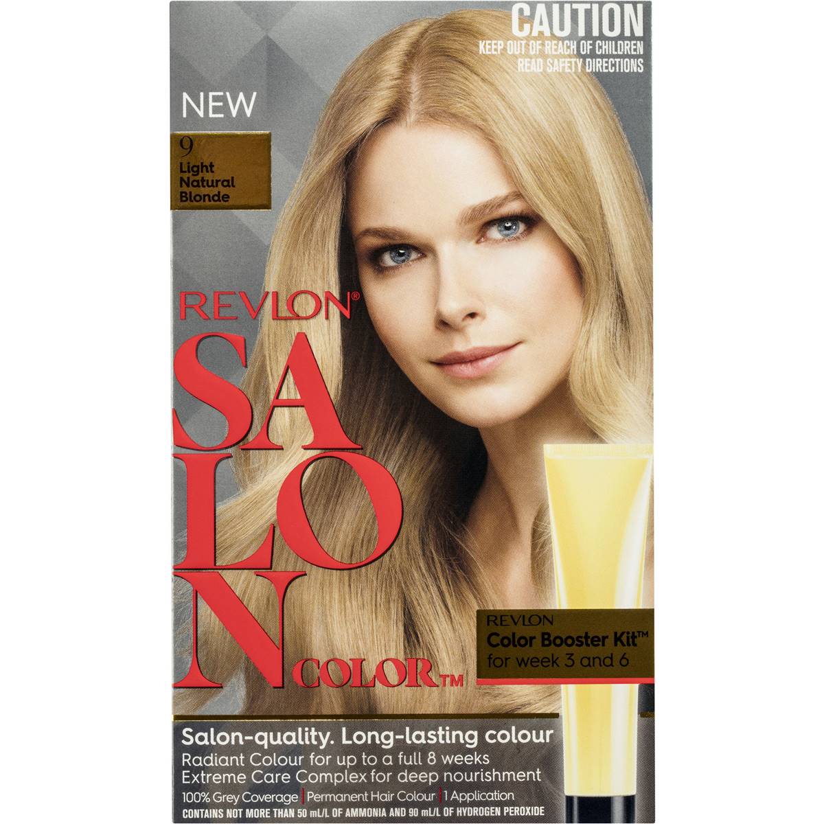 Revlon Salon Color Light Natural Blonde Each Woolworths