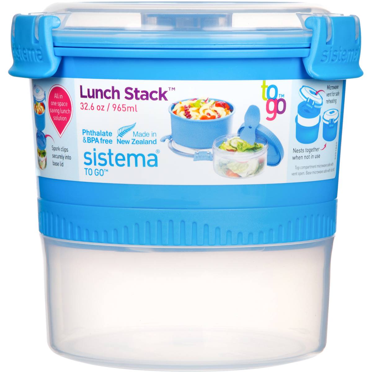 Sistema To Go Lunch Stack Assorted Ml Woolworths