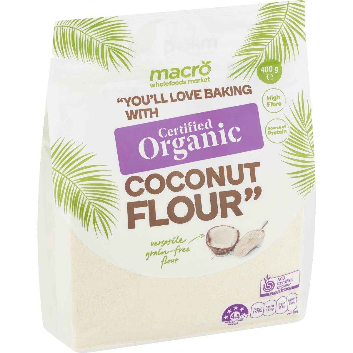 Macro Organic Coconut Flour G Woolworths