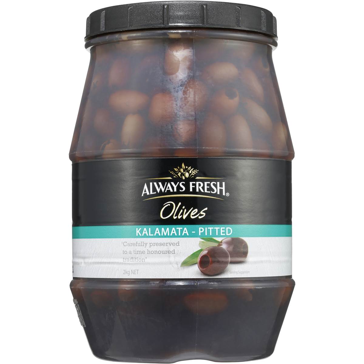 Always Fresh Olives Pitted Kalamata 2kg Woolworths