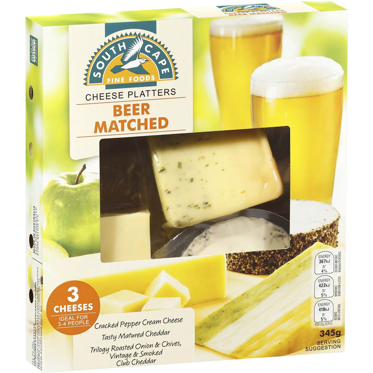 South Cape Beer Matched Platter Selection G Woolworths